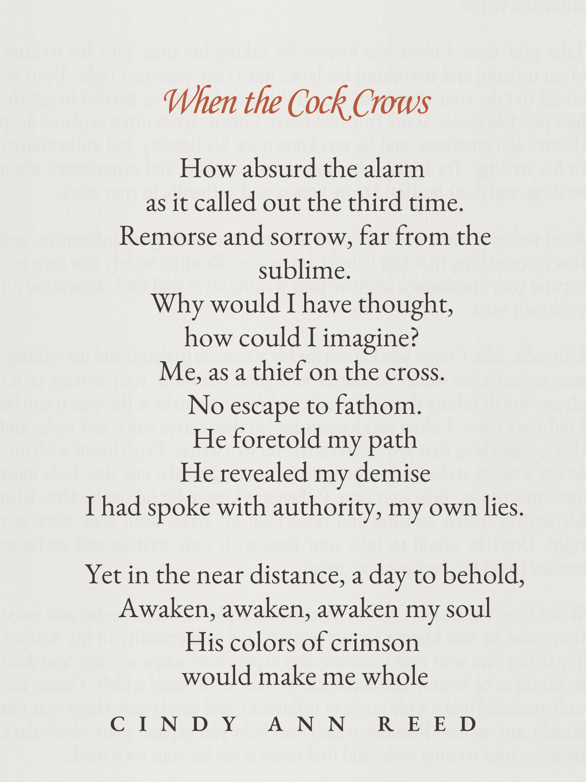 When the Cock Crows - Image 3